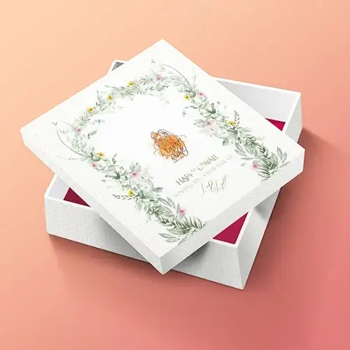 Swarna Lotus Wedding Invitation